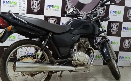Homem é preso por receptação após comprar moto furtada por apenas R$ 600