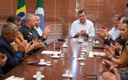 Governador Riedel Autoriza Promoções e Ampliação de Vagas em Cursos para Forças de Segurança