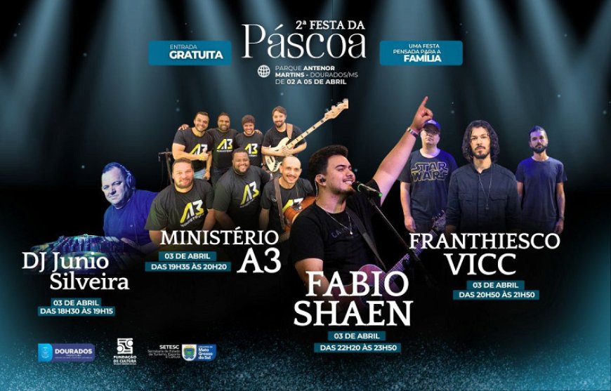 Festa da Páscoa em Dourados: Entretenimento para Toda a Família