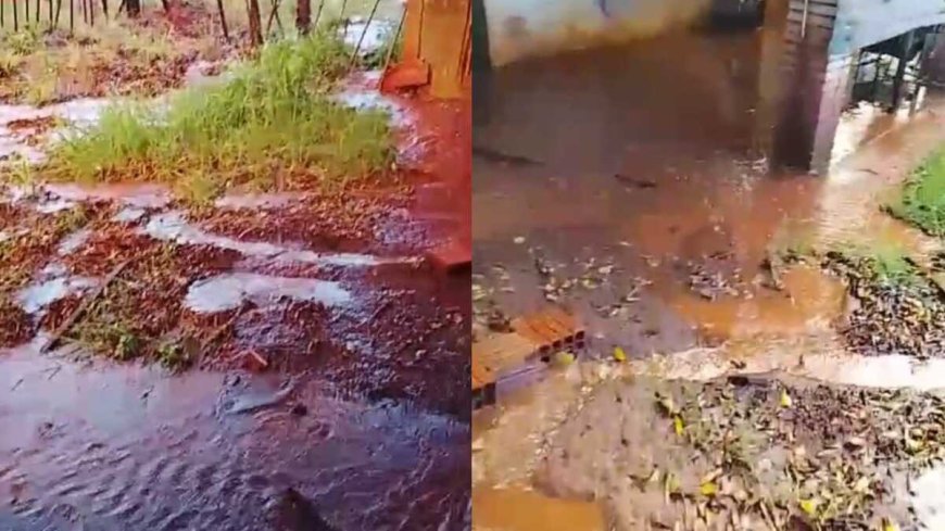 Bairro Lagoa Park em Campo Grande Sofre com Alagamentos