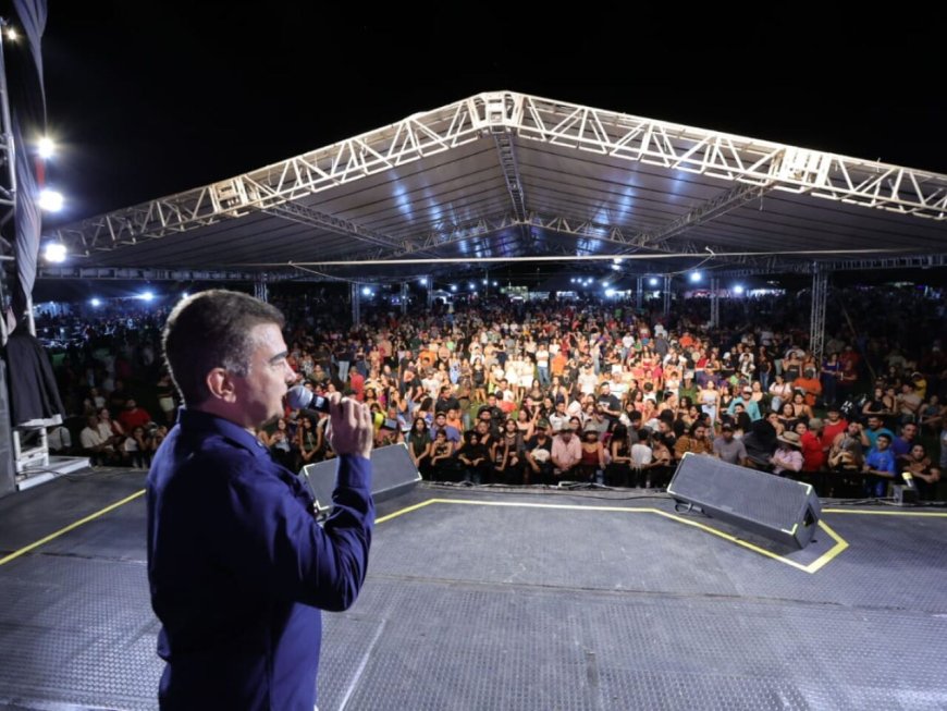Marçal Filho Abre a 2ª Festa da Páscoa em Dourados