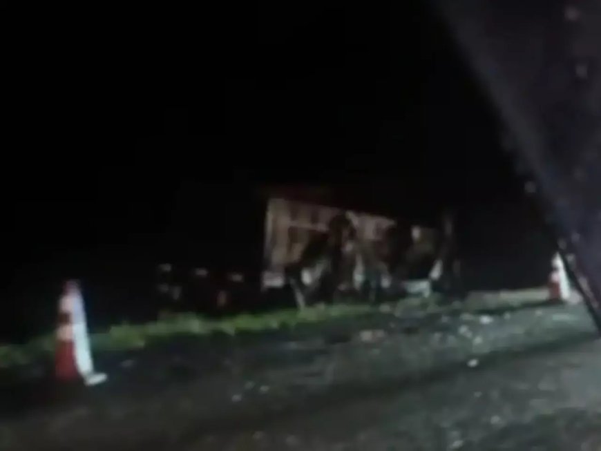Acidente entre carro e carreta deixa duas vítimas fatais na BR-163