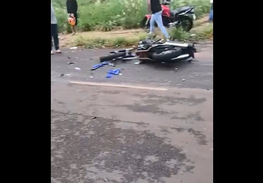 Motociclista Fica em Estado Grave Após Acidente em Dourados