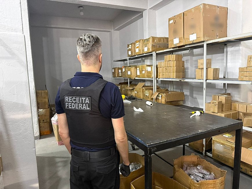 Operação Platinum: PF e Receita Federal Desmantelam Grupo de Venda de Produtos Ilegais Online