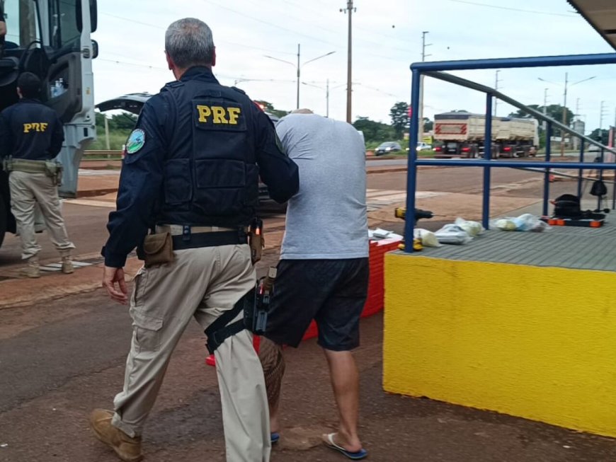 Motorista preso em Dourados com 200 quilos de cocaína e outras drogas