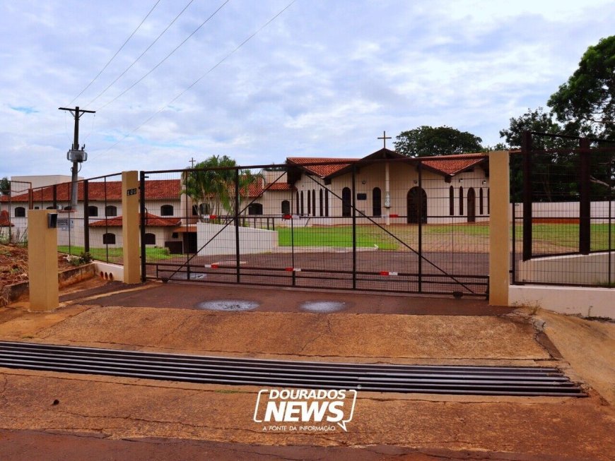Obras prometem acabar com enchentes em mosteiro de Dourados