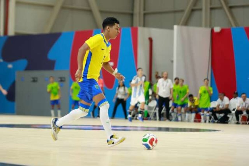 Jogador de MS Brilha na Goleada da Seleção Brasileira