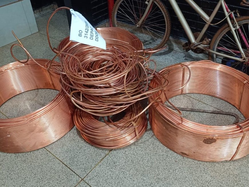 Trio é Preso por Furto de 360 Quilos de Fios de Cobre em Dourados