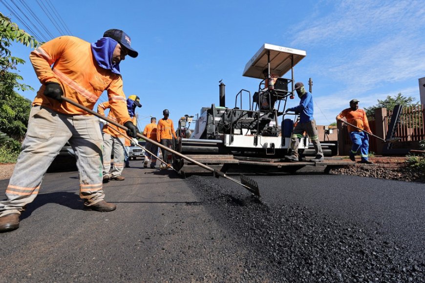 Prefeitura inicia obras de drenagem e asfalto no Laranja Doce, em Dourados
