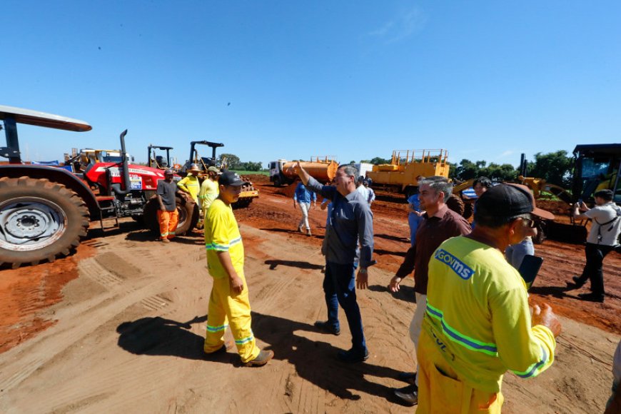 Governo inicia obra de R$ 230 milhões na MS-355 e reforça ligação com a Rota Bioceânica