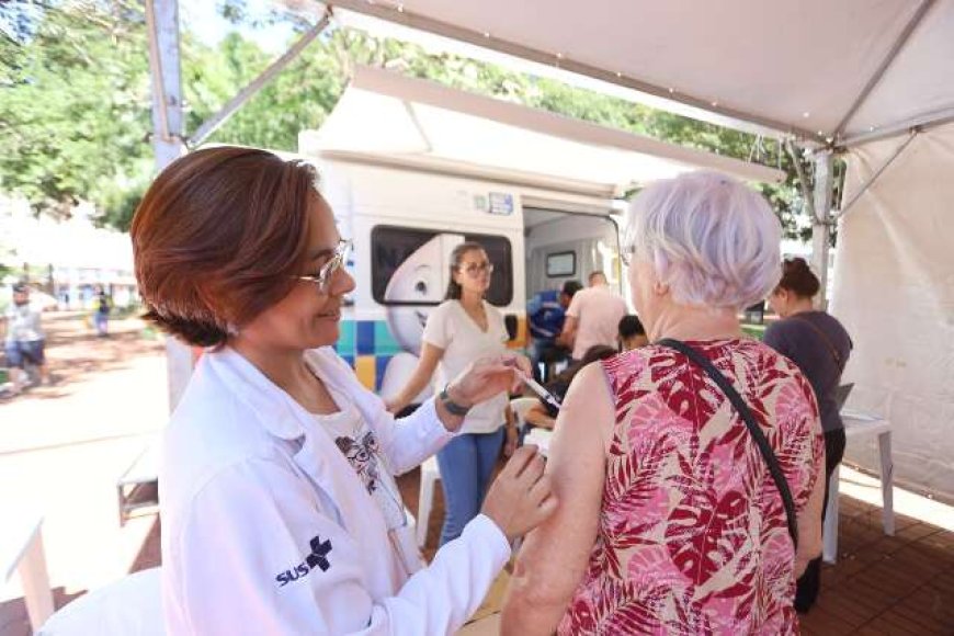 Dia D de Vacinação Contra a Gripe em Campo Grande