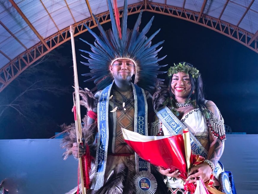 Reserva de Dourados Elege Novos Miss e Mister Indígena