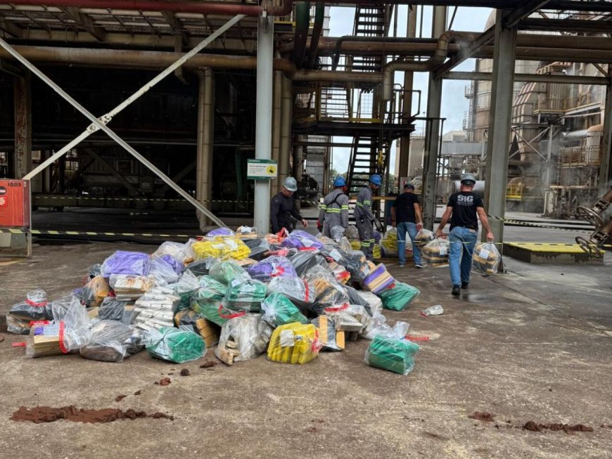 Mais de Três Toneladas de Drogas Incineradas em Ivinhema