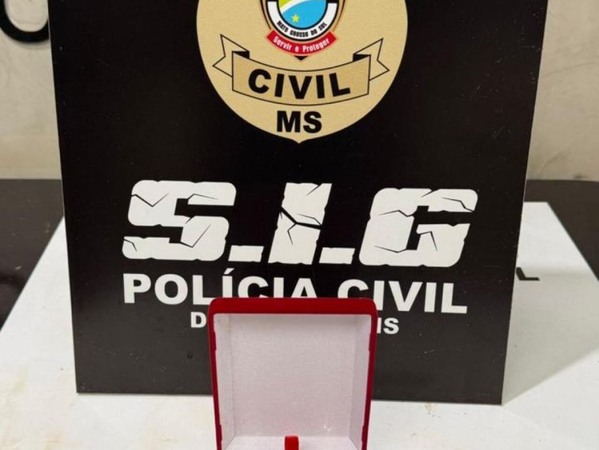 Polícia Identifica Autor de Furto e Recupera Jóias Roubadas em Dourados