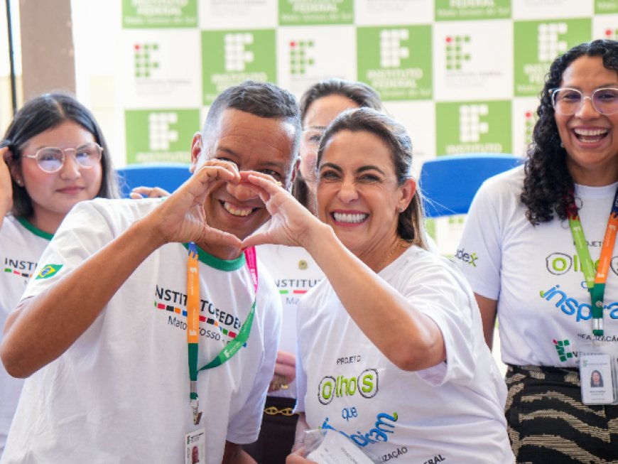 IFMS Entrega 634 Óculos de Grau a Alunos da Rede Pública