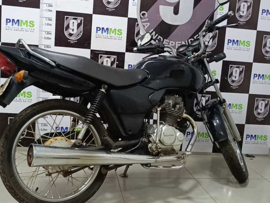 Homem é preso por receptação após comprar moto furtada por apenas R$ 600