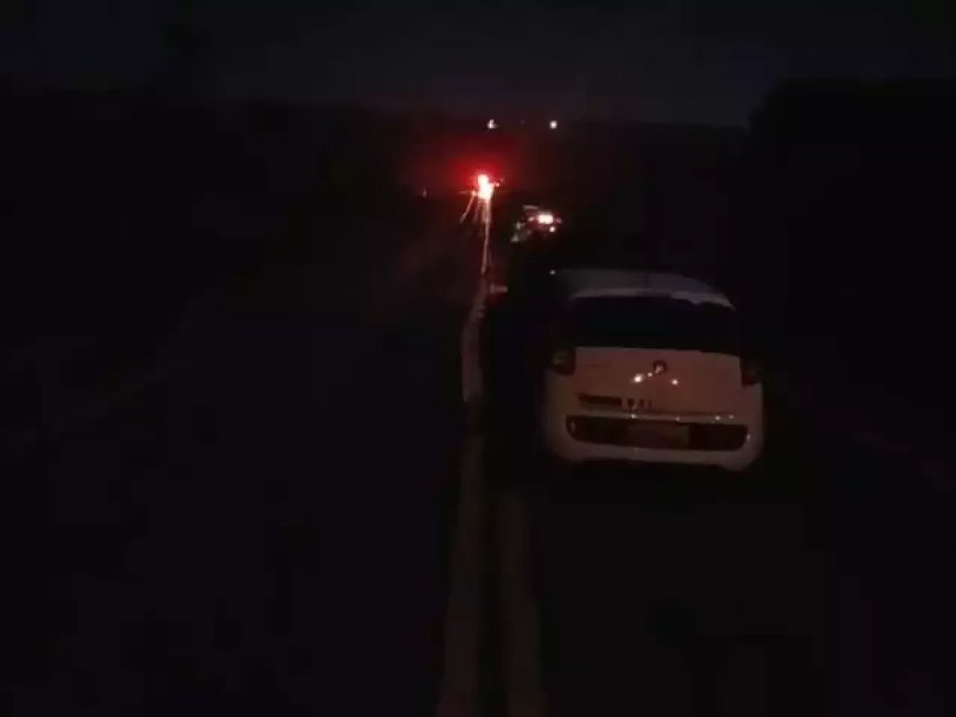 Acidentes em sequência interditam rodovia no Vale do Ivinhema