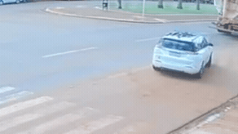 Acidente em Sidrolândia: Veja o Momento do Tombamento de Jeep