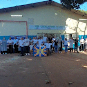 Manifestantes Protestam Contra Terceirização de Unidade de Saúde em Aero Rancho