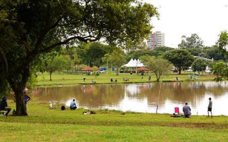 Prefeitura de Dourados Libera Pesca no Parque Antenor Martins no Dia do Trabalho