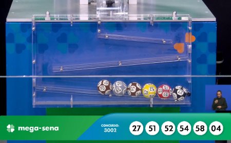 Mega-Sena: Veja as dezenas sorteadas na Mega-Sena, Quina, Timemania e mais