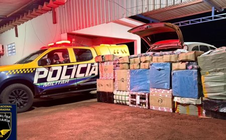 Apreensão Recorde: Mais de R$ 500 Mil em Mercadorias Ilegais Apreendidos em Rodovias