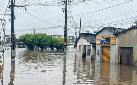 Paraíba é declarada estado de calamidade pública após fortes chuvas
