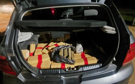 PM apreende mais de 2,4 toneladas de drogas na fronteira durante abril