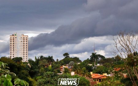 Frente Fria Chega em Dourados: Temperaturas Devem Cair A partir de Sexta