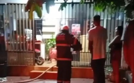 Homem é preso em flagrante após atear fogo na própria casa em Dourados