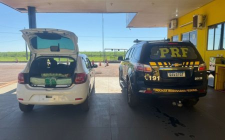 Motorista é preso com 208 quilos de drogas na BR-163