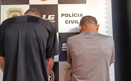 Dupla foragida é presa por roubo a entregadores de pizza em Dourados