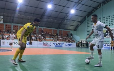 Juventude AG é goleado pelo Apodi Futsal na LNF Silver