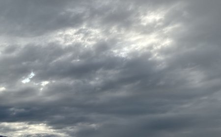 Sexta-feira de céu nublado e previsão de temporal em Dourados