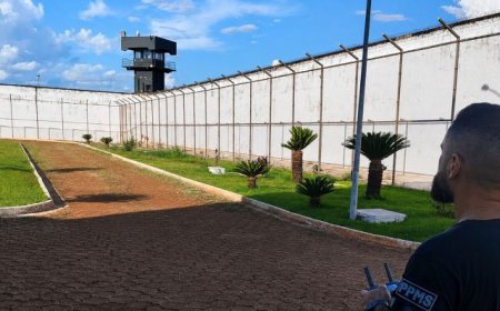 Drones são utilizados para ampliar vigilância e segurança na Penitenciária Estadual de Dourados