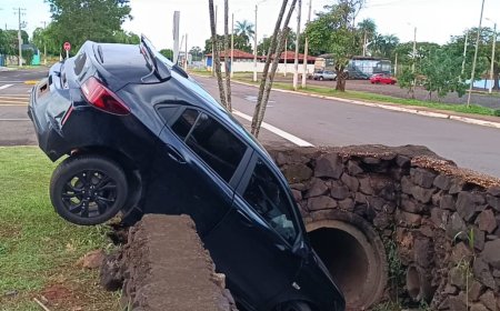 Veículo Encontrado Abandonado em Valeta na Região do Parque do Lago