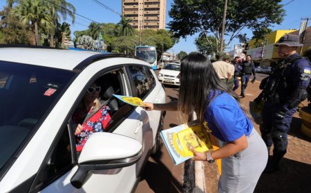 Maio Amarelo em Dourados: Palestras e blitz educativa para reduzir acidentes