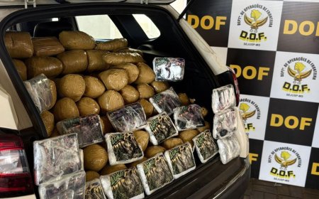 Homem preso com R$ 1,5 milhão em drogas e carro furtado em Dourados