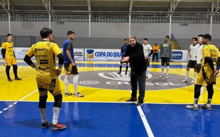 Juventude AG Se Prepara Para Enfrentar O Concórdia Futsal-SC Em Casa