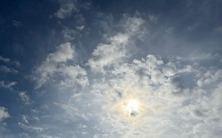 Dia começa com sol entre nuves e previsão indica chuva à tarde em Dourados