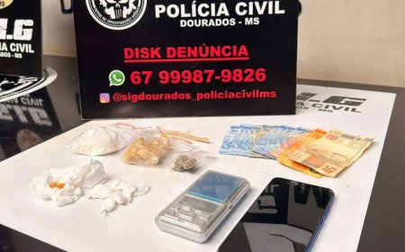 Polícia Civil Desmantela 'Bocas de Fumo' em Dourados
