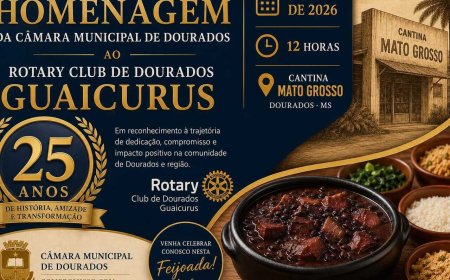 Rotary Guaicurus promove Feijoada, Sertanejo e Pagode em Dourados