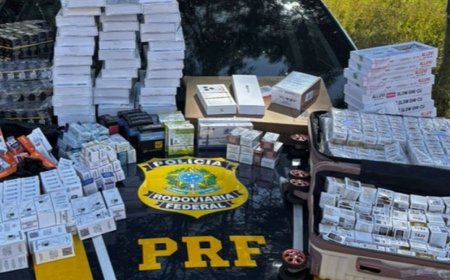 Polícia Rodoviária Federal apreende mais de 1,6 mil emagrecedores em Coxim