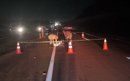 Morador de Dourados morre após ser atropelado por veículo na BR-163