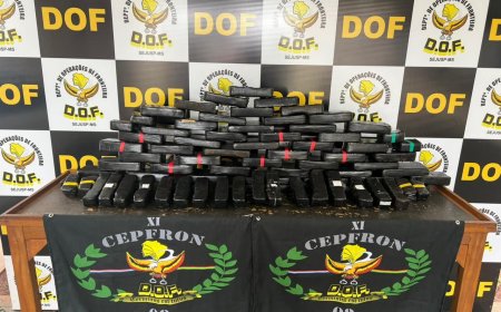 Homem é preso em Ponta Porã com carga de cocaína avaliada em R$ 4 milhões