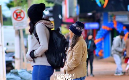 Dourados terá terça-feira com mínima de 10°C