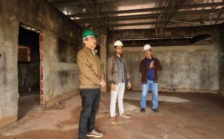Marçal Filho destaca compromisso com a Educação ao vistoriar obras do Ceim Vila Erondina