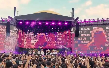 Marcha para Jesus: Milhares de Fiéis se Reúnem no Centro do Rio