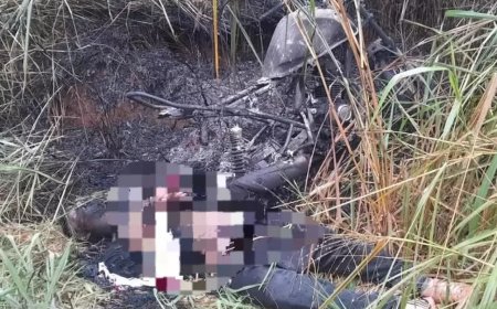 Corpo de Homem Encontrado Carbonizado e Amarrado em Área Rural do Paraguai