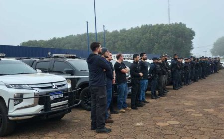 Operação Integrar - Sul Fronteira: Forças Estaduais e Federais Unem Forças para Combater o Crime Organizado